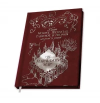 1. Notatnik A5 - Harry Potter Mapa Huncwotów 
